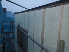 断熱発泡ウレタン工事