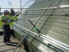 高圧洗浄（表面の汚れ除去）