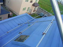 表面の痛みがあり錆止二回塗り